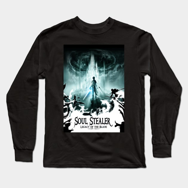 Soul Stealer - Legacy of the Blade Long Sleeve T-Shirt by Joseph J Bailey Author Designs